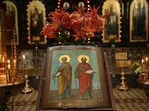 Проповедь в день святых первоверховных апостолов Петра и Павла Проповедь в день святых первоверховных апостолов Петра и Павла