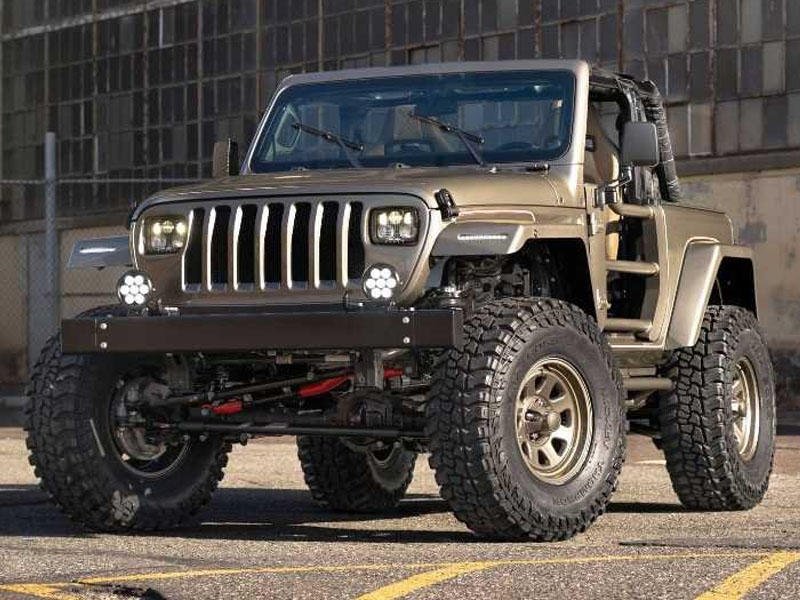 Jeep ���������� ����������� Wrangler � ������� �����-�����