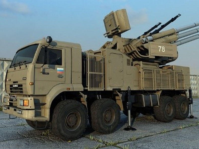 Российские «Панцири-С» сбили в Сирии дрон боевиков Российские «Панцири-С» сбили в Сирии дрон боевиков