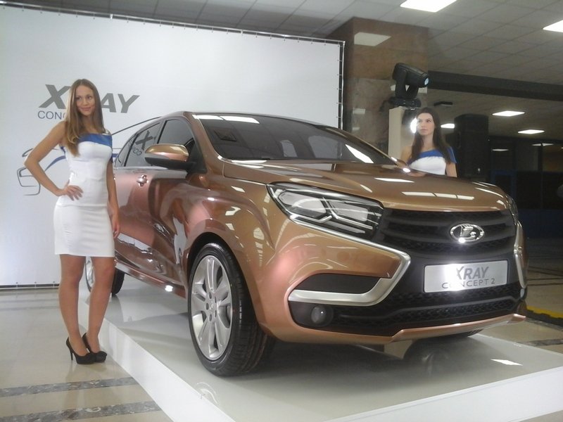 ������� ��������� ��������������� ����� ��� Lada Vesta �Xray