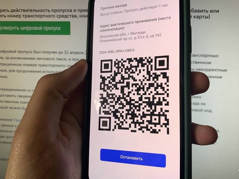 ����� �������� ����� ������������ �������� �������������� �QR-�����