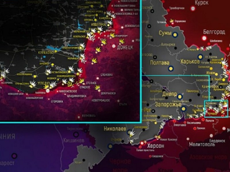 Карта СВО на Украине и ситуация на фронтах 12 ноября 2022 года Карта СВО на Украине и ситуация на фронтах 12 ноября 2022 года