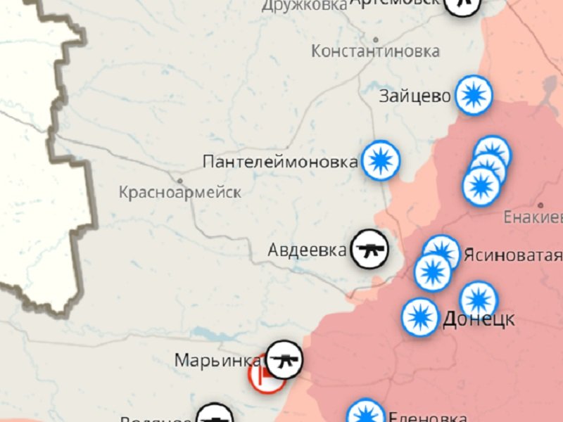 Карта СВО на Украине и ситуация на фронтах 21 ноября 2022 года