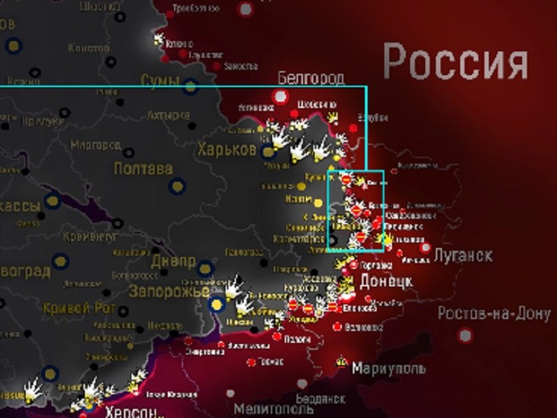 Карта СВО на Украине и ситуация на фронтах 25 ноября 2022 года