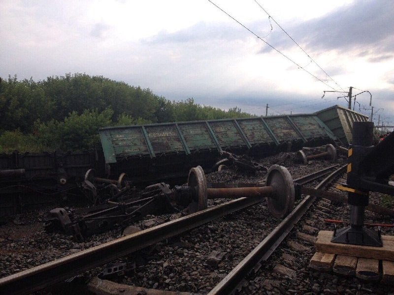 Удар ВС РФ по железной дороге в Кривом Роге сорвал переброску танков ВСУ