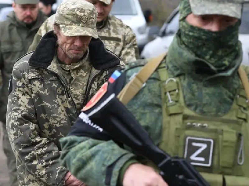 Российские морпехи захватили в плен группу украинских боевиков в Угледаре