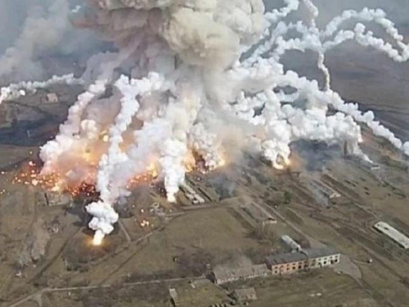 Авиация ВС России поразила два склада боеприпасов украинской армии Авиация ВС России поразила два склада боеприпасов украинской армии