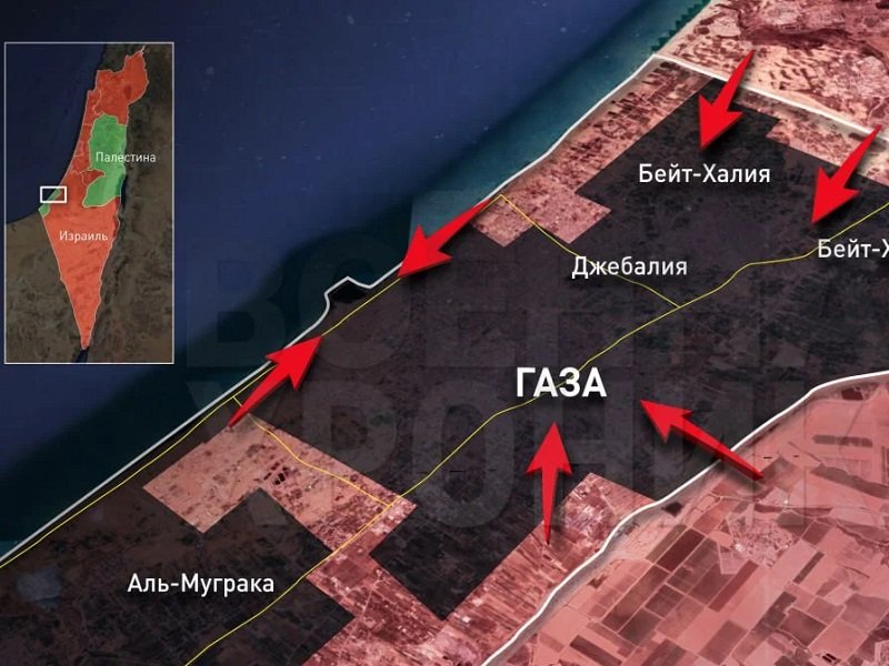 Что не так с окружением сектора Газа израильской армией и к чему всё идёт Что не так с окружением сектора Газа израильской армией и к чему всё идёт